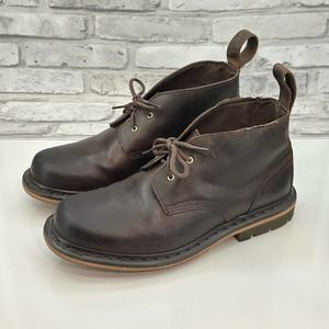 Dr Marten's Mens Deverell Brown Desert Boots R21598203 sz 10 Work HEavy Duty